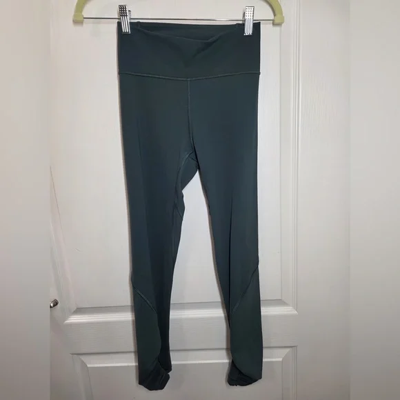 Lululemon•Play Off The Pleats Tight *25"•Cinch Side HR•Teal Shadow•LIKE NEW•4 - Picture 8 of 15